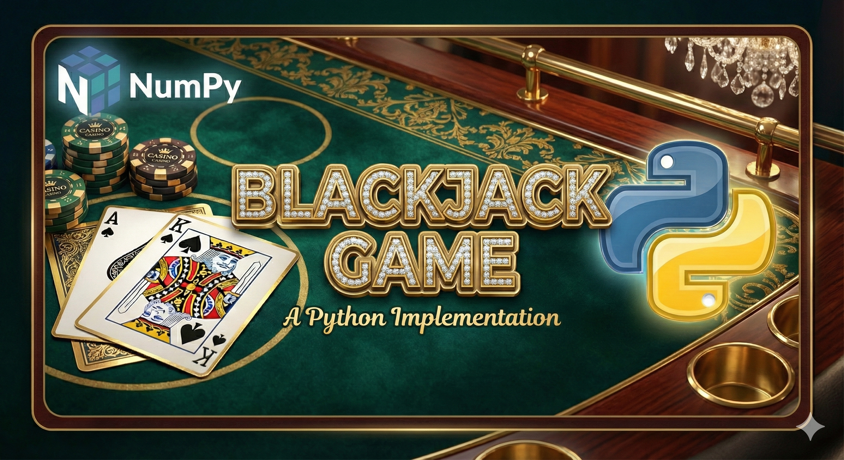 Blackjack Game Design in Python