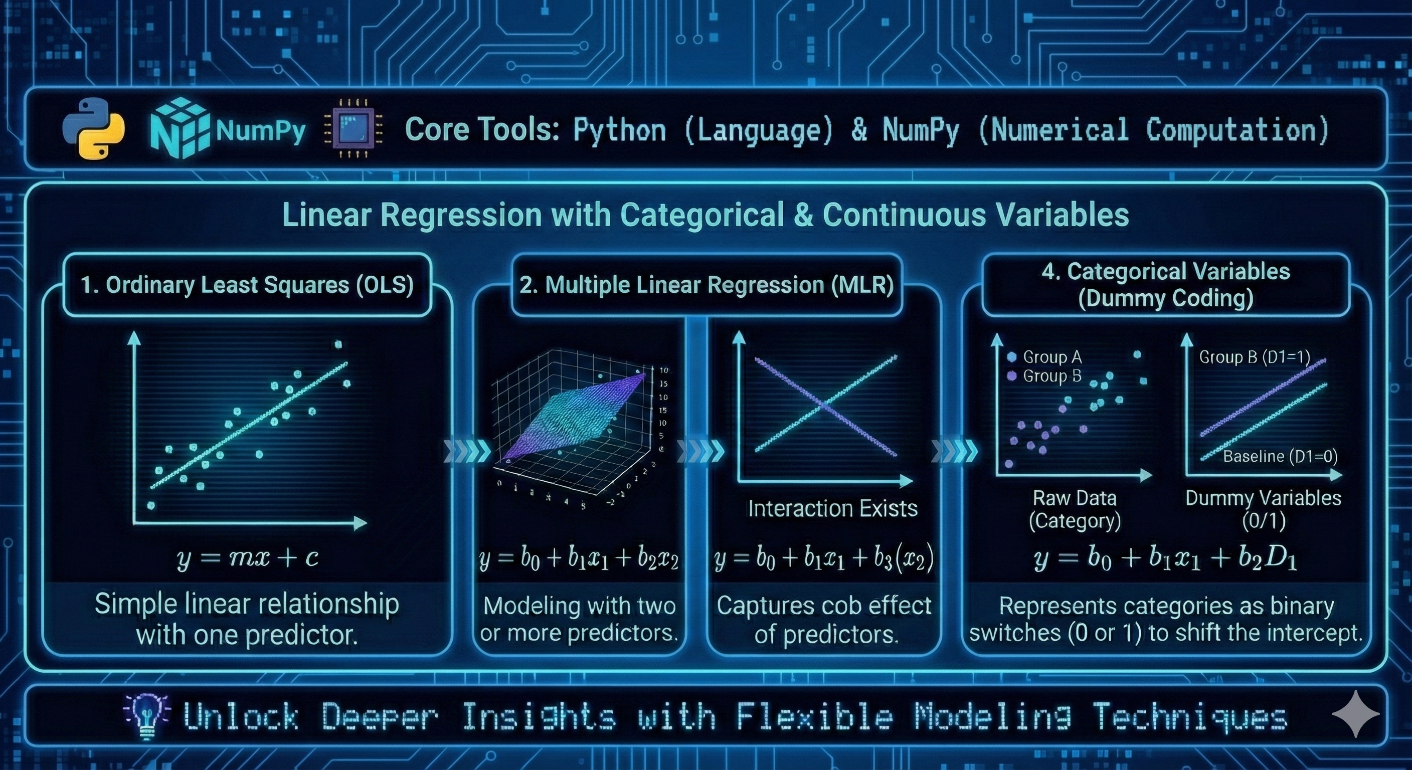 Linear Regression from Scratch (Matrix-Based OLS)